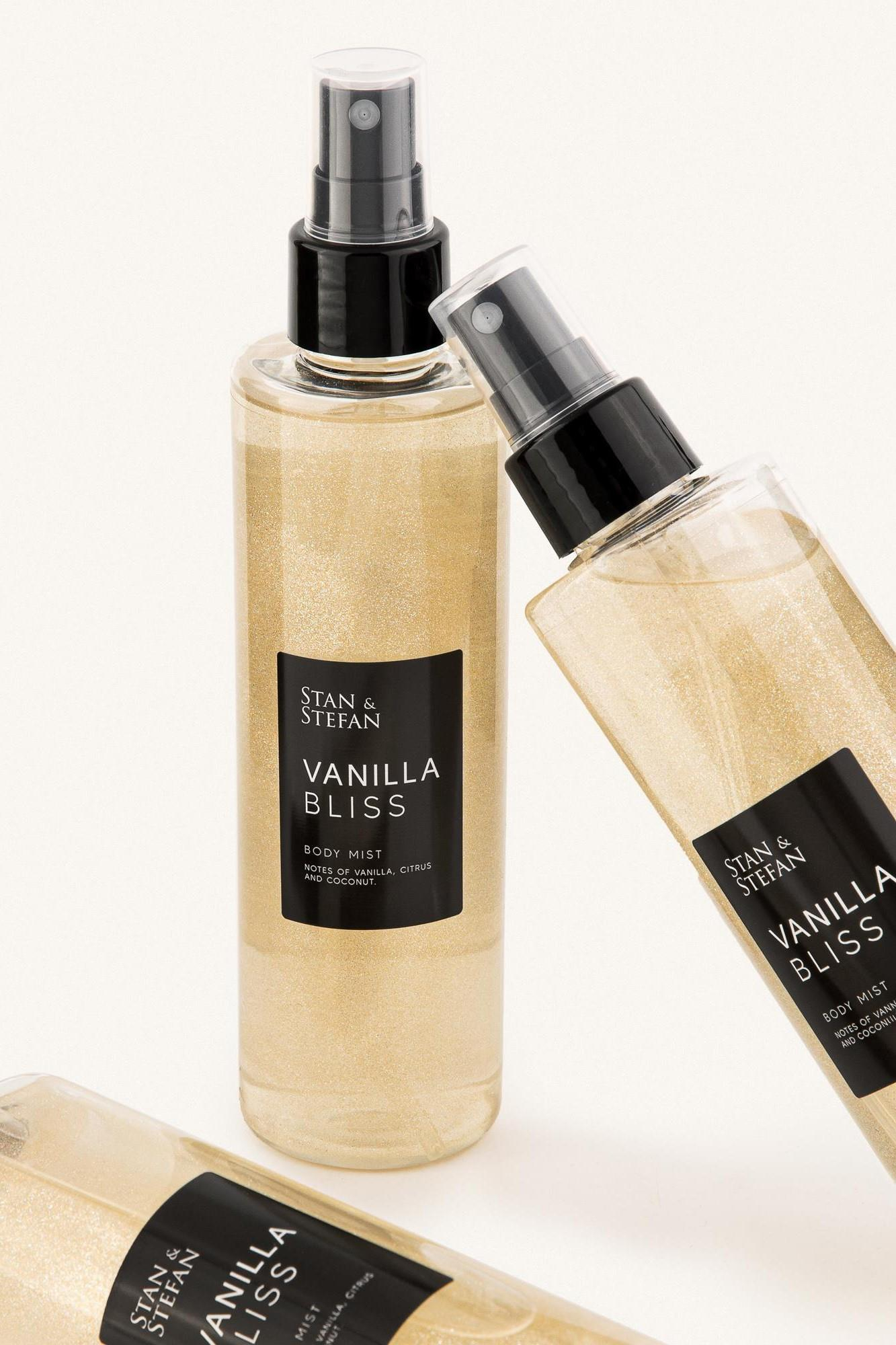 Vanilla Bliss Glitter Body Mist