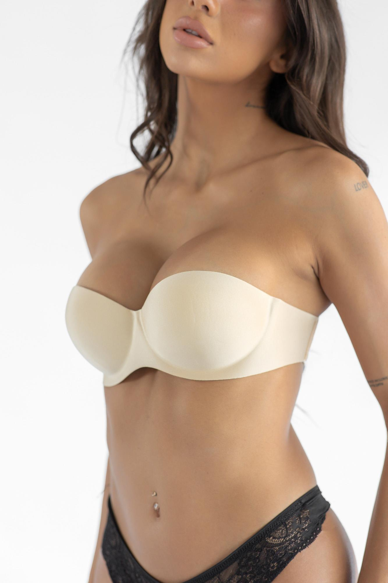 Σουτιέν Strapless με Ενίσχυση