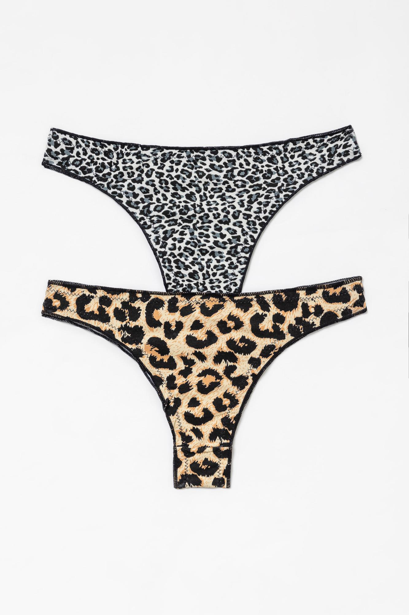 Κυλοτάκια Σετ Animal Print 2τμχ