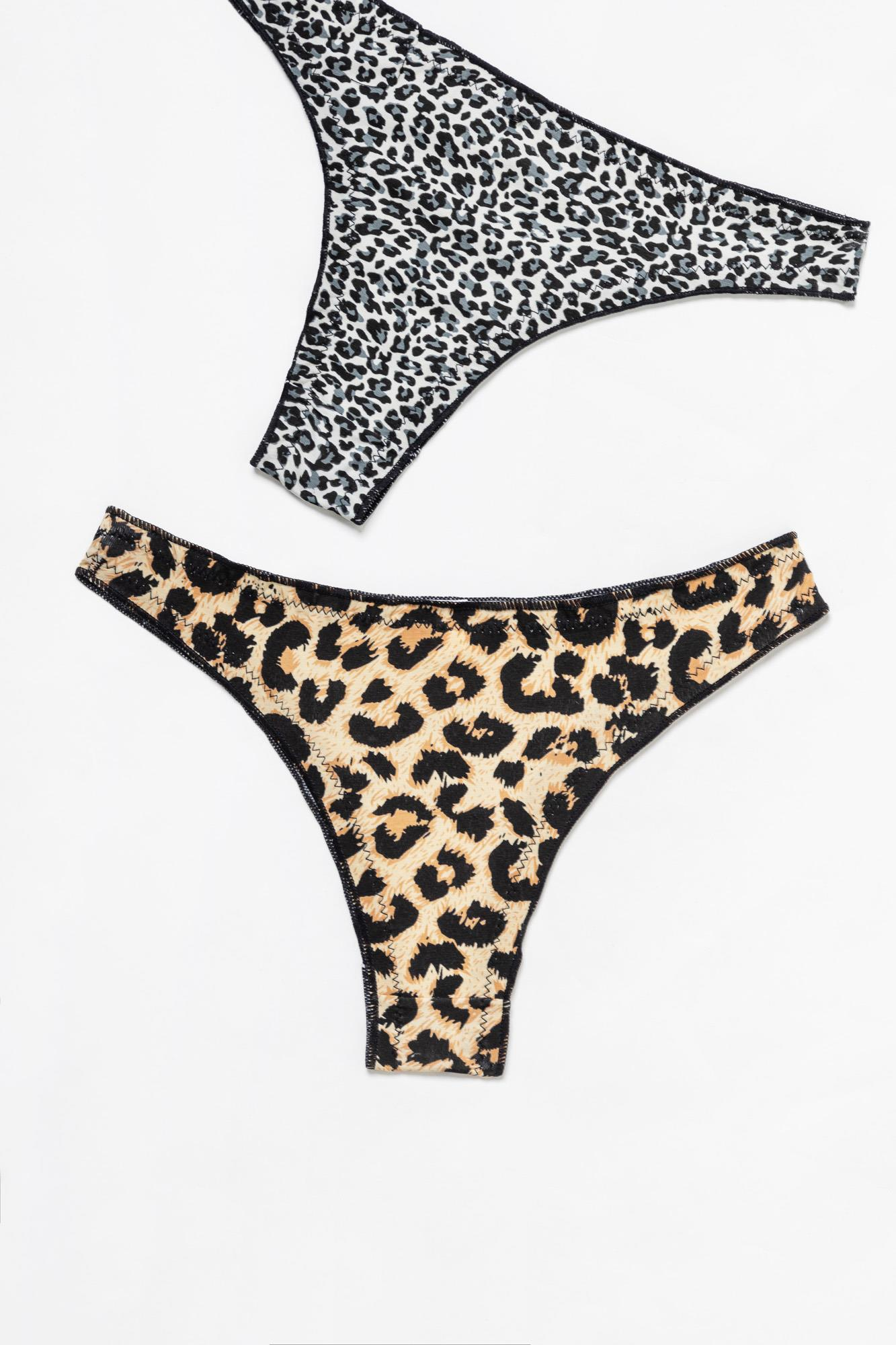 Κυλοτάκια Σετ Animal Print 2τμχ