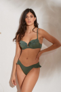 Μαγιό Μπικίνι Ριπ Lurex Plus Size